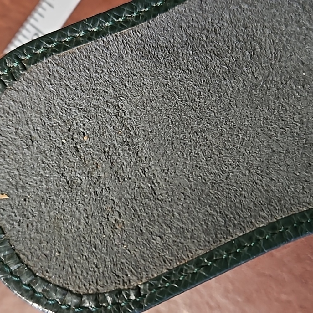 Louis Vuitton Taiga Green Leather Pen Case Pocket Protector - Picture 3 of 5